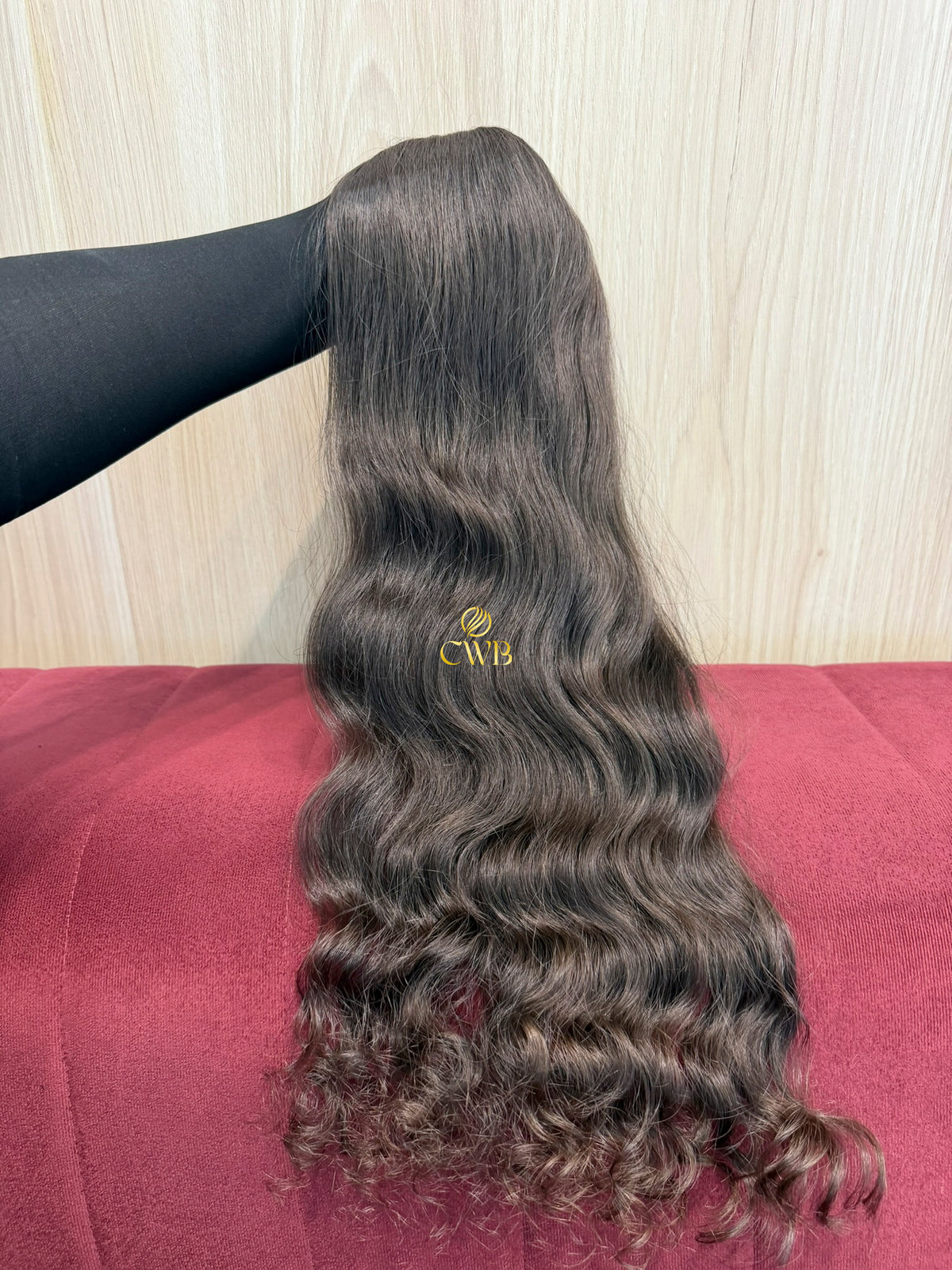 Cabelo Castanho Natural Médio 60cm 71g Brasileiro do Sul
