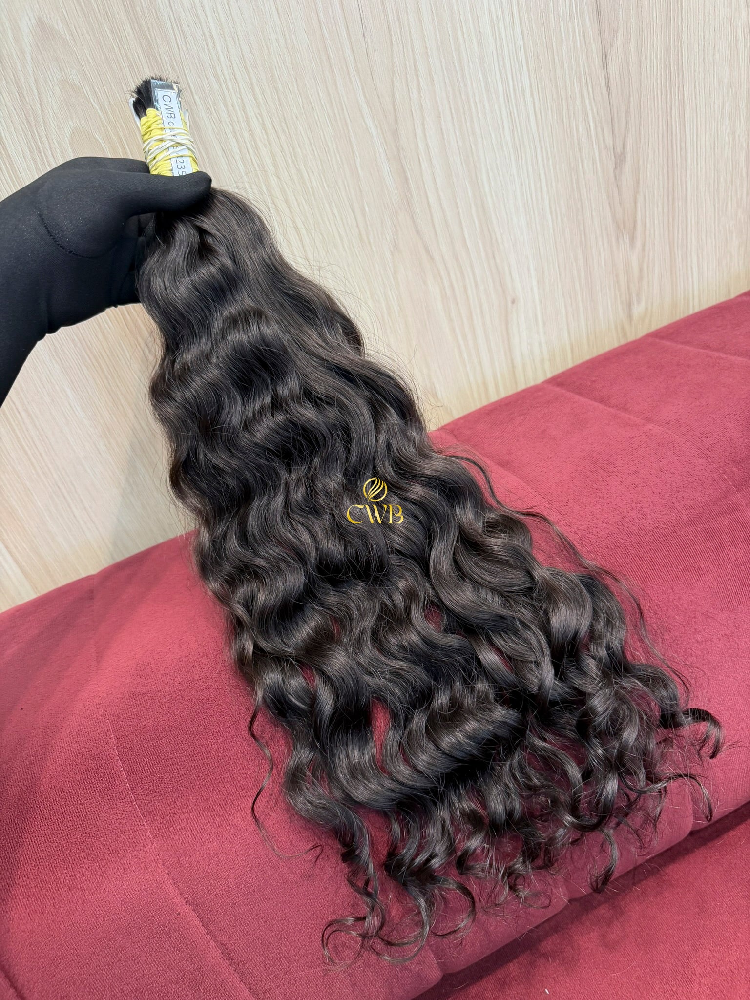 Cabelo Castanho Natural Escuro 52cm 110g Brasileiro do Sul