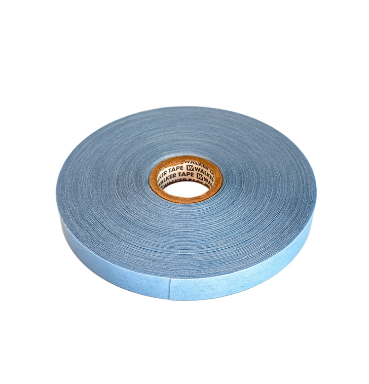 Fita Para Mega Hair Walker Tape Azul Original 1/2 X 36yd