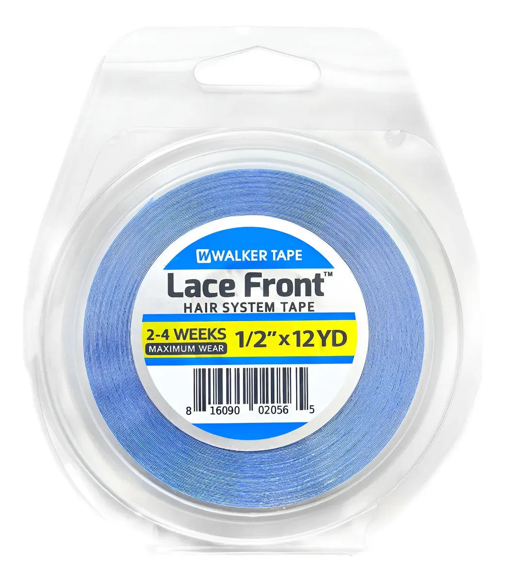 Fita para Mega Hair Azul Walker Tape Lace Front 1/2'' X 12YD Original