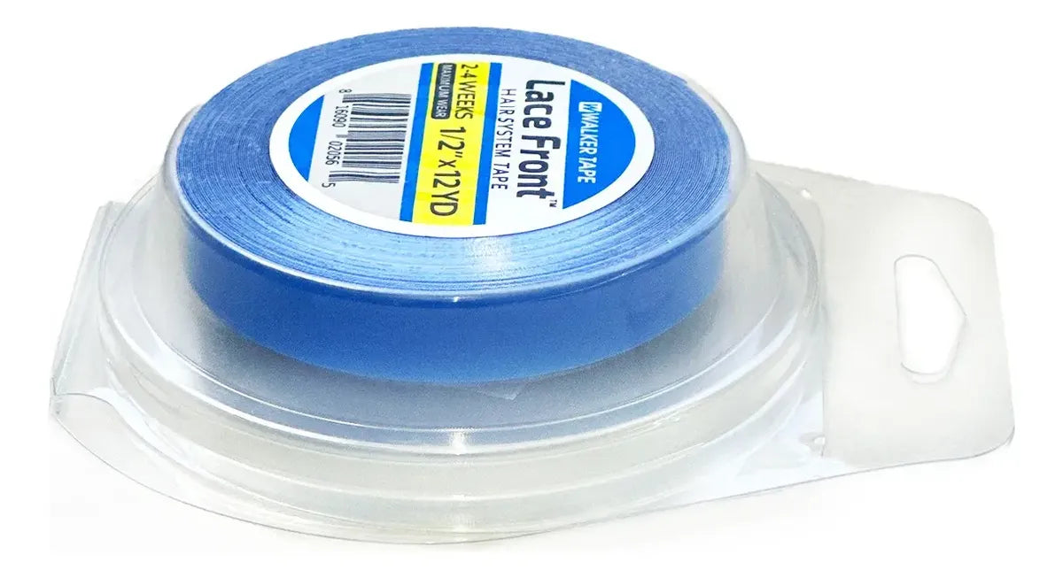 Fita para Mega Hair Azul Walker Tape Lace Front 1/2'' X 12YD Original