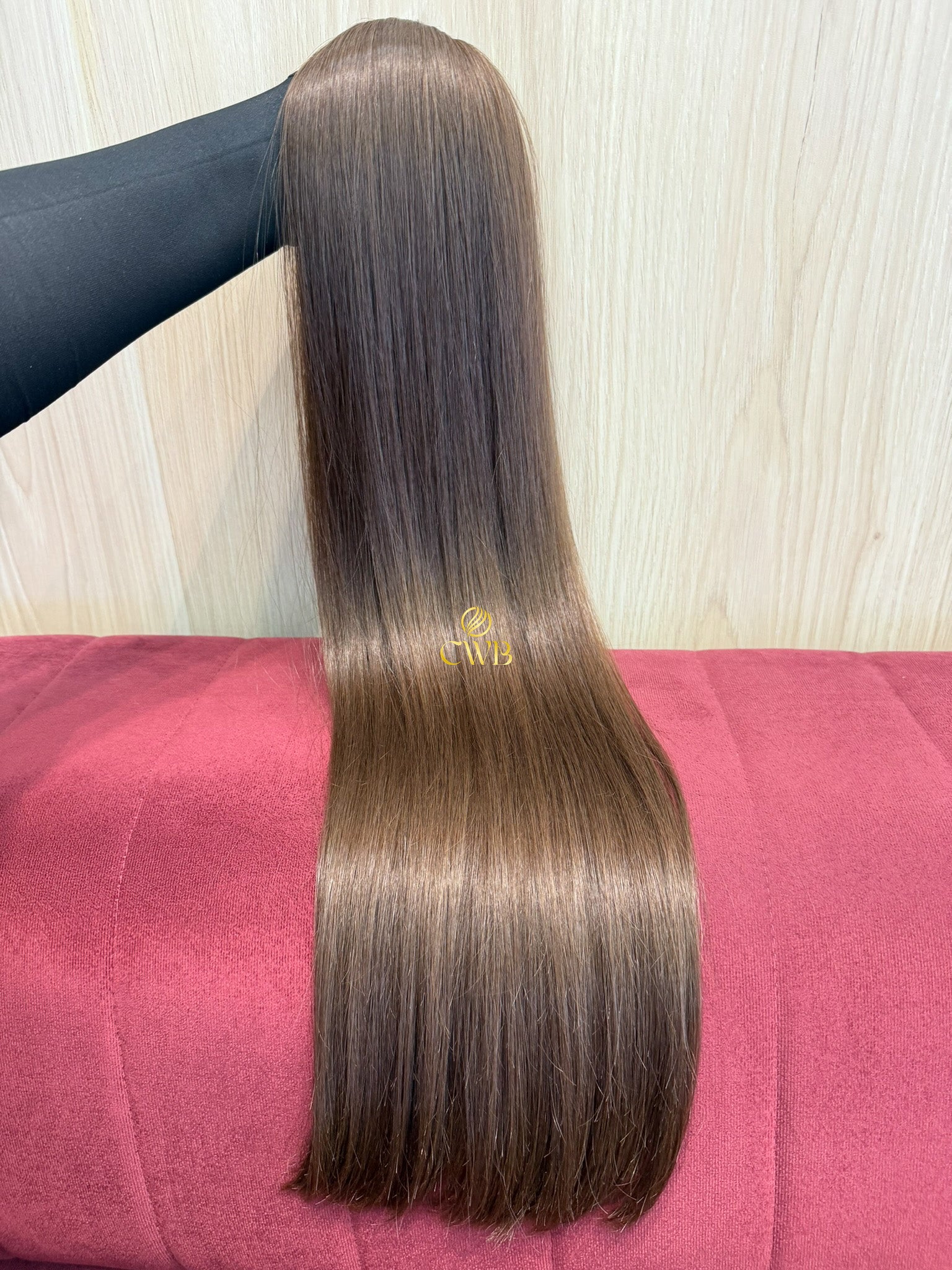 Cabelo Loiro Natural Escuro 73cm 133g Brasileiro do Sul
