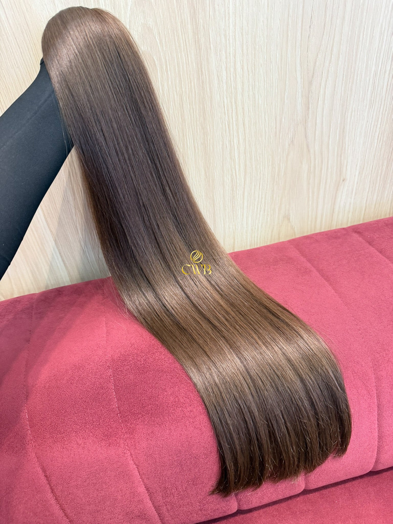 Cabelo Loiro Natural Escuro 73cm 133g Brasileiro do Sul