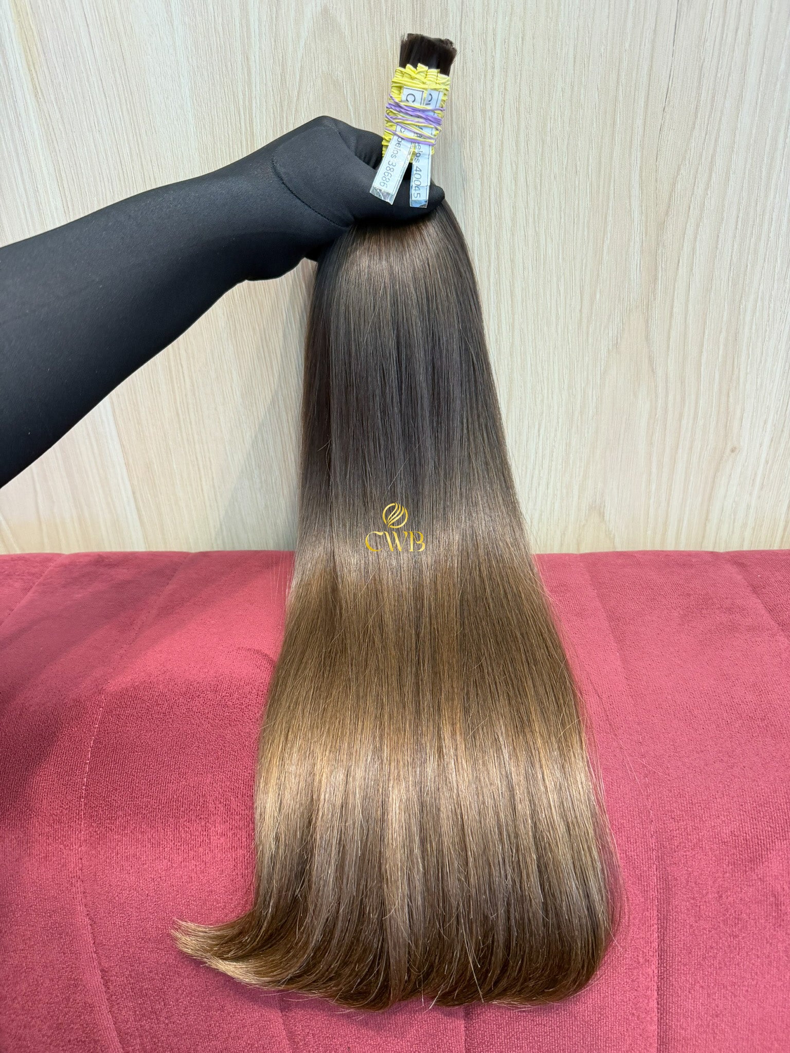 Cabelo Loiro Natural Escuro 62cm 198g Brasileiro do Sul