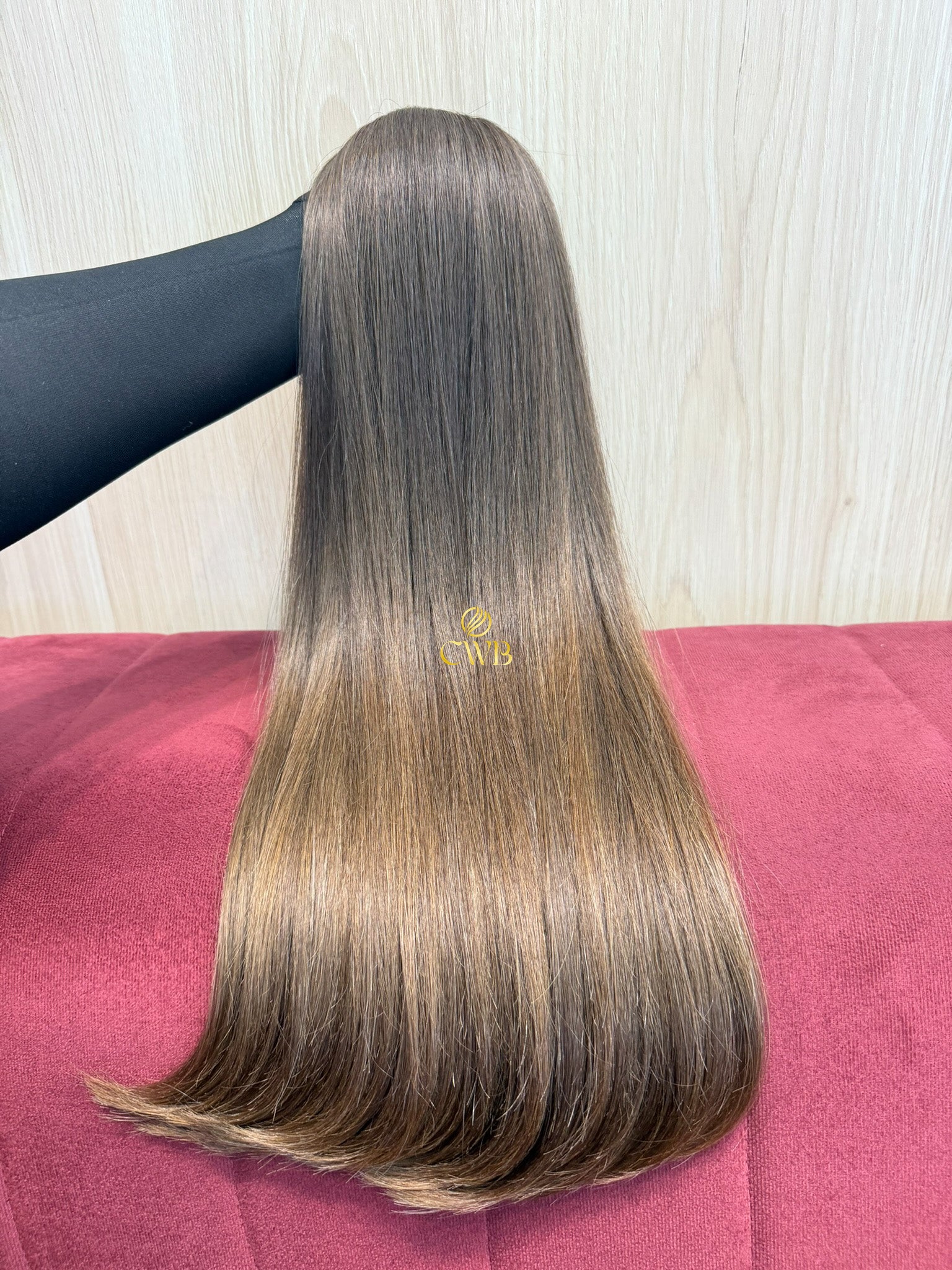 Cabelo Loiro Natural Escuro 62cm 198g Brasileiro do Sul