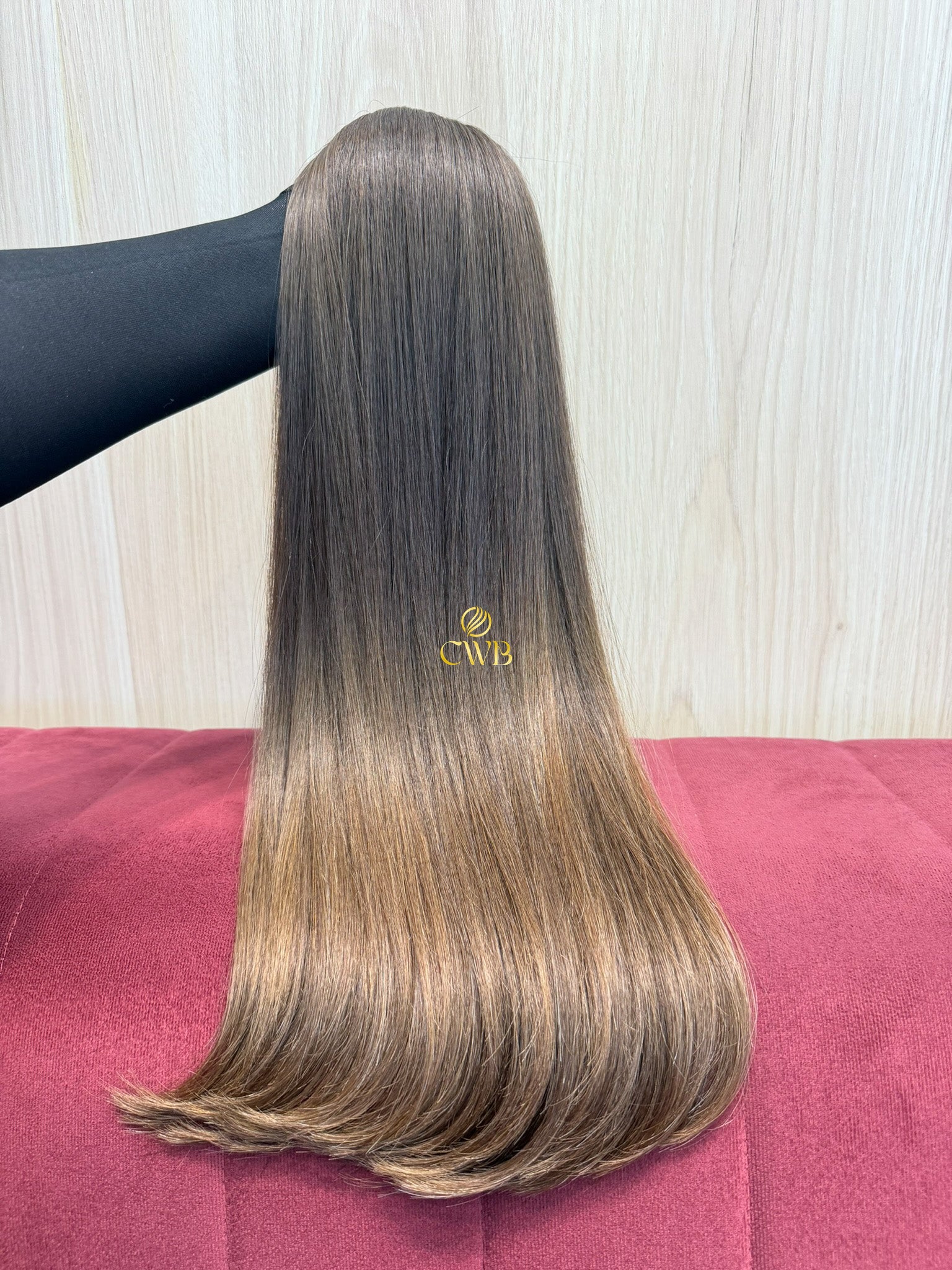 Cabelo Loiro Natural Escuro 62cm 198g Brasileiro do Sul