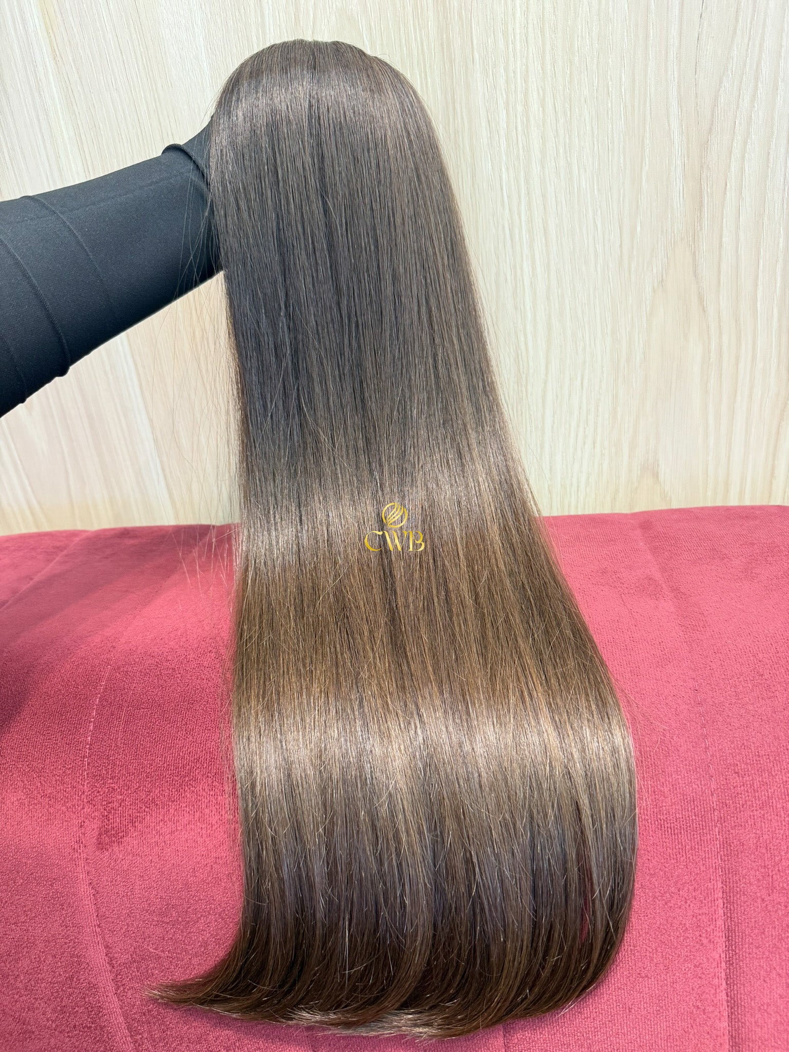 Cabelo Loiro Natural Escuro 64cm 216g Brasileiro do Sul