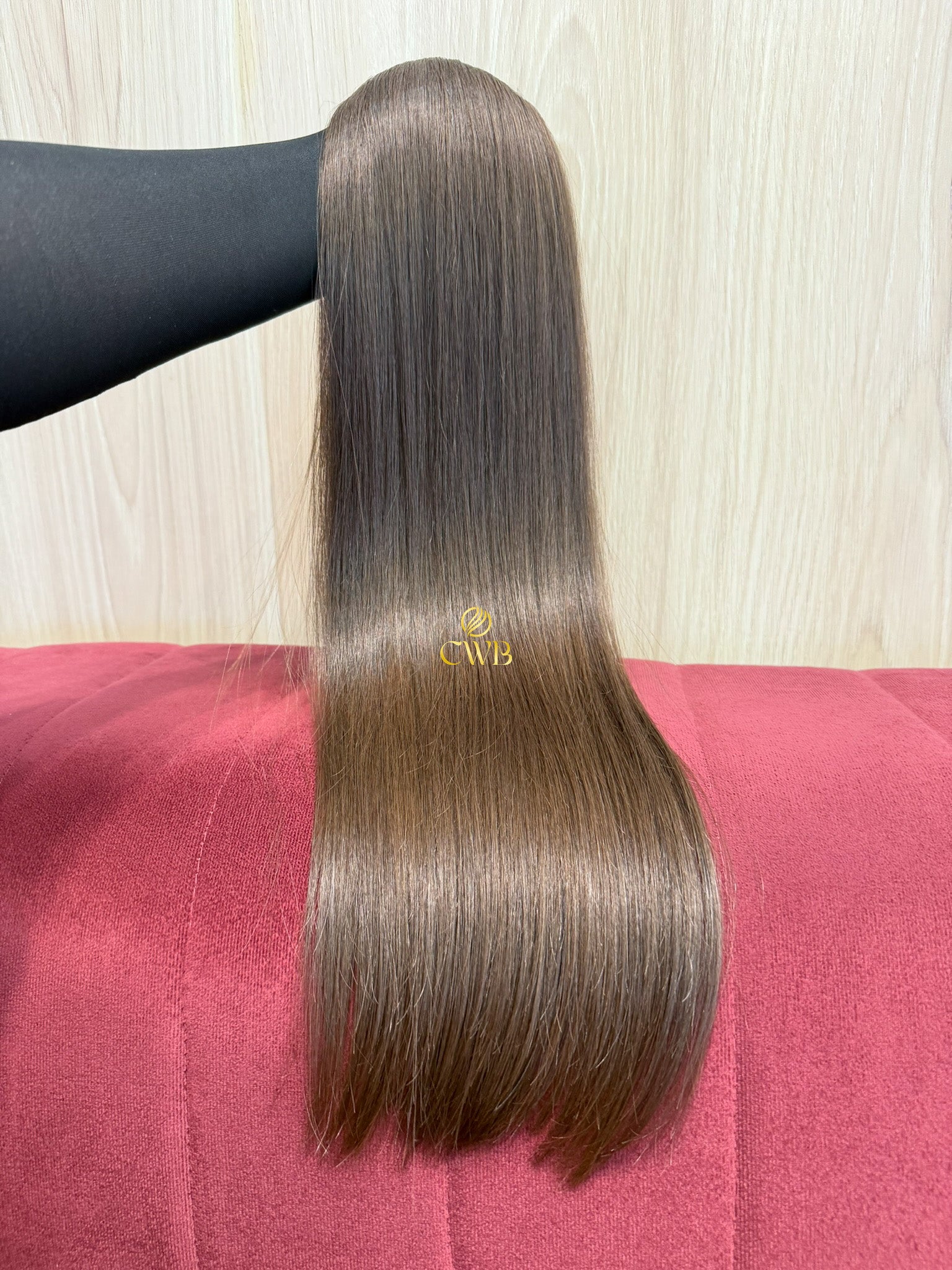 Cabelo Loiro Natural Escuro 61cm 122g Brasileiro do Sul