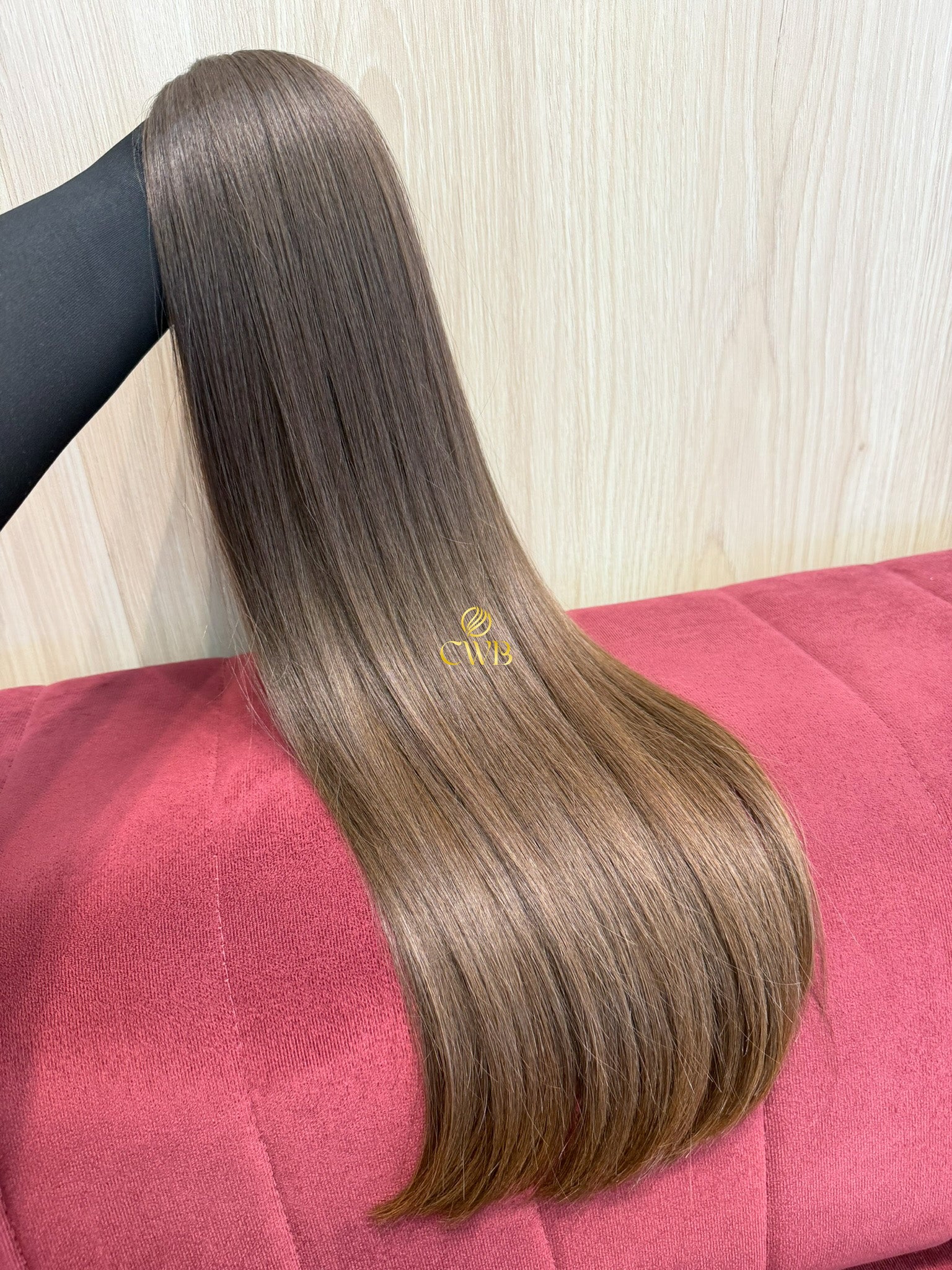 Cabelo Loiro Natural Escuro 61cm 208g Brasileiro do Sul
