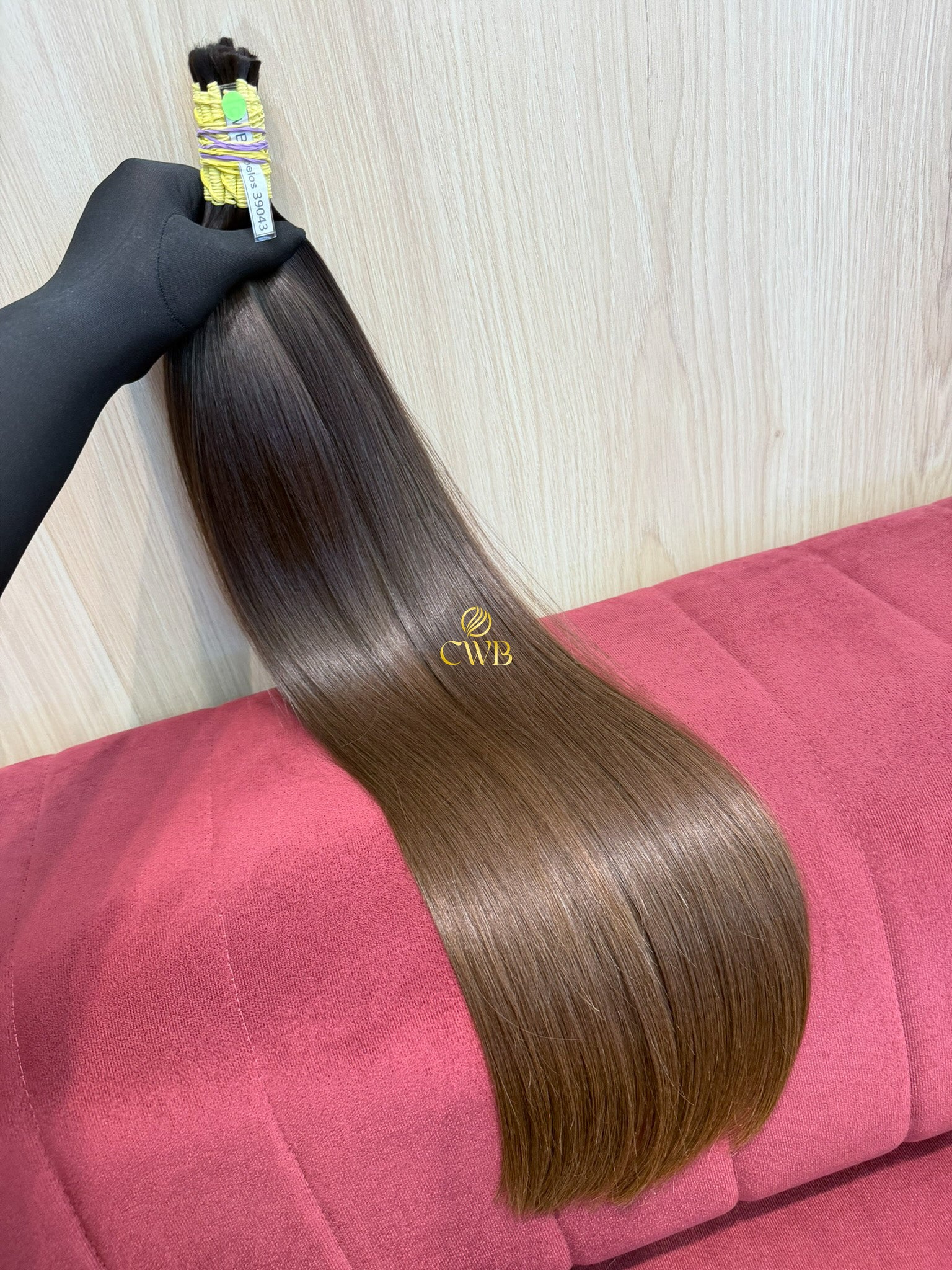 Cabelo Loiro Natural Escuro 68cm 195g Brasileiro do Sul
