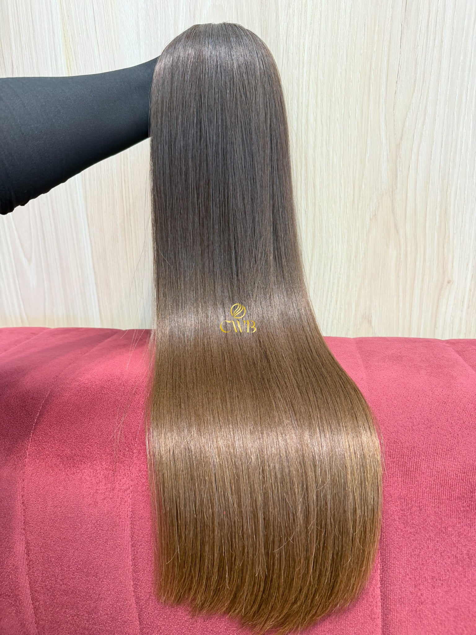 Cabelo Loiro Natural Escuro 68cm 195g Brasileiro do Sul