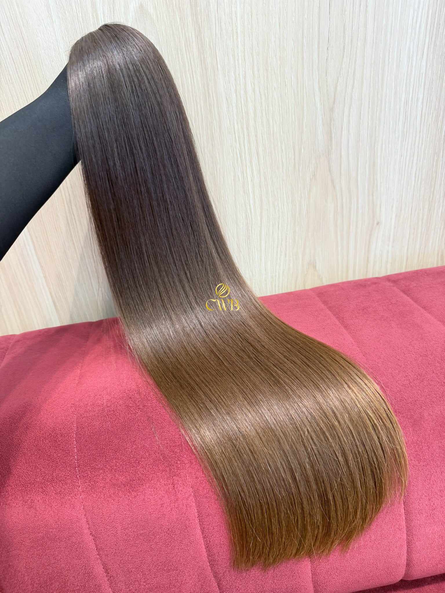 Cabelo Loiro Natural Escuro 68cm 195g Brasileiro do Sul