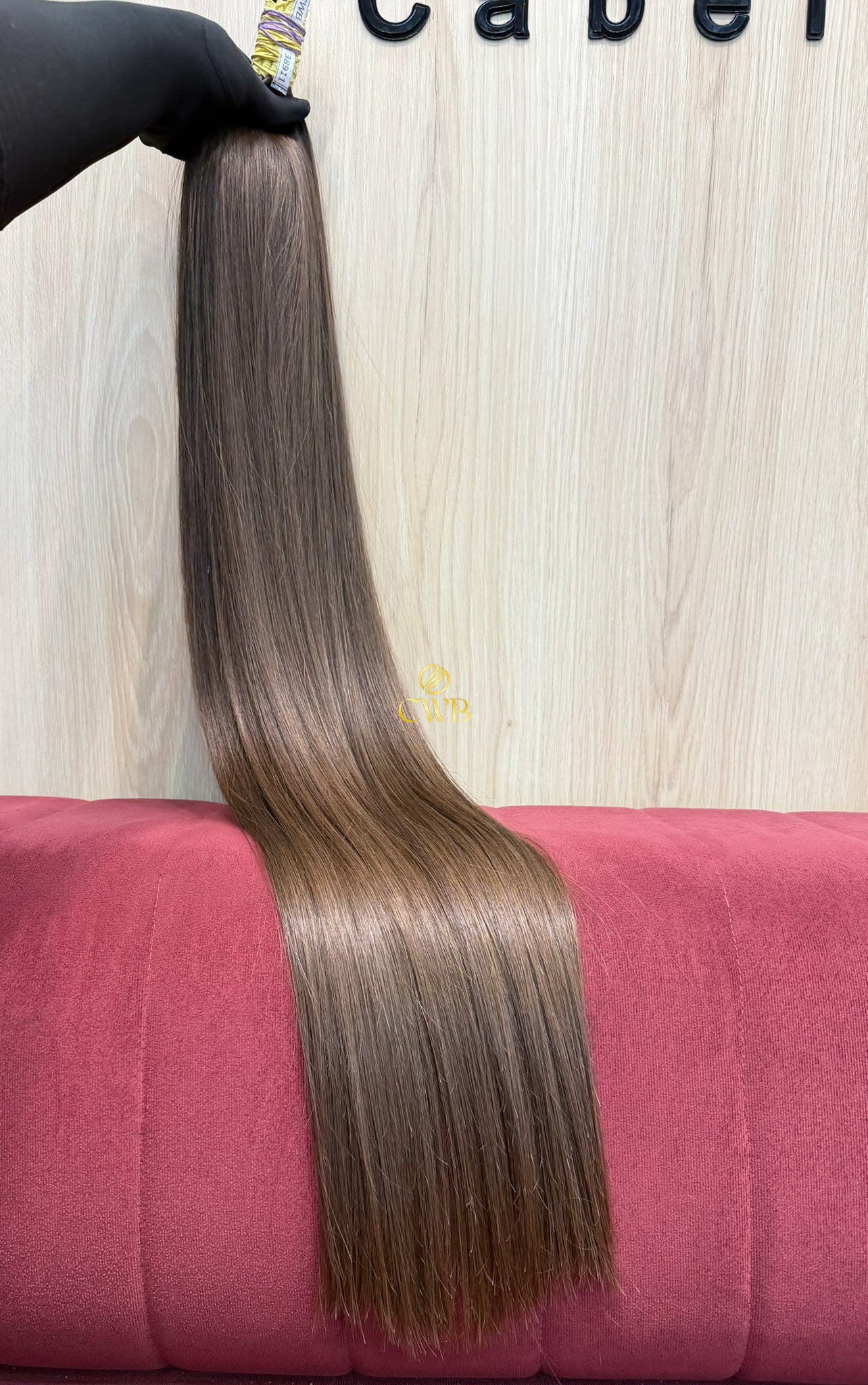 Cabelo Loiro Natural Escuro 103cm 202g Brasileiro do Sul