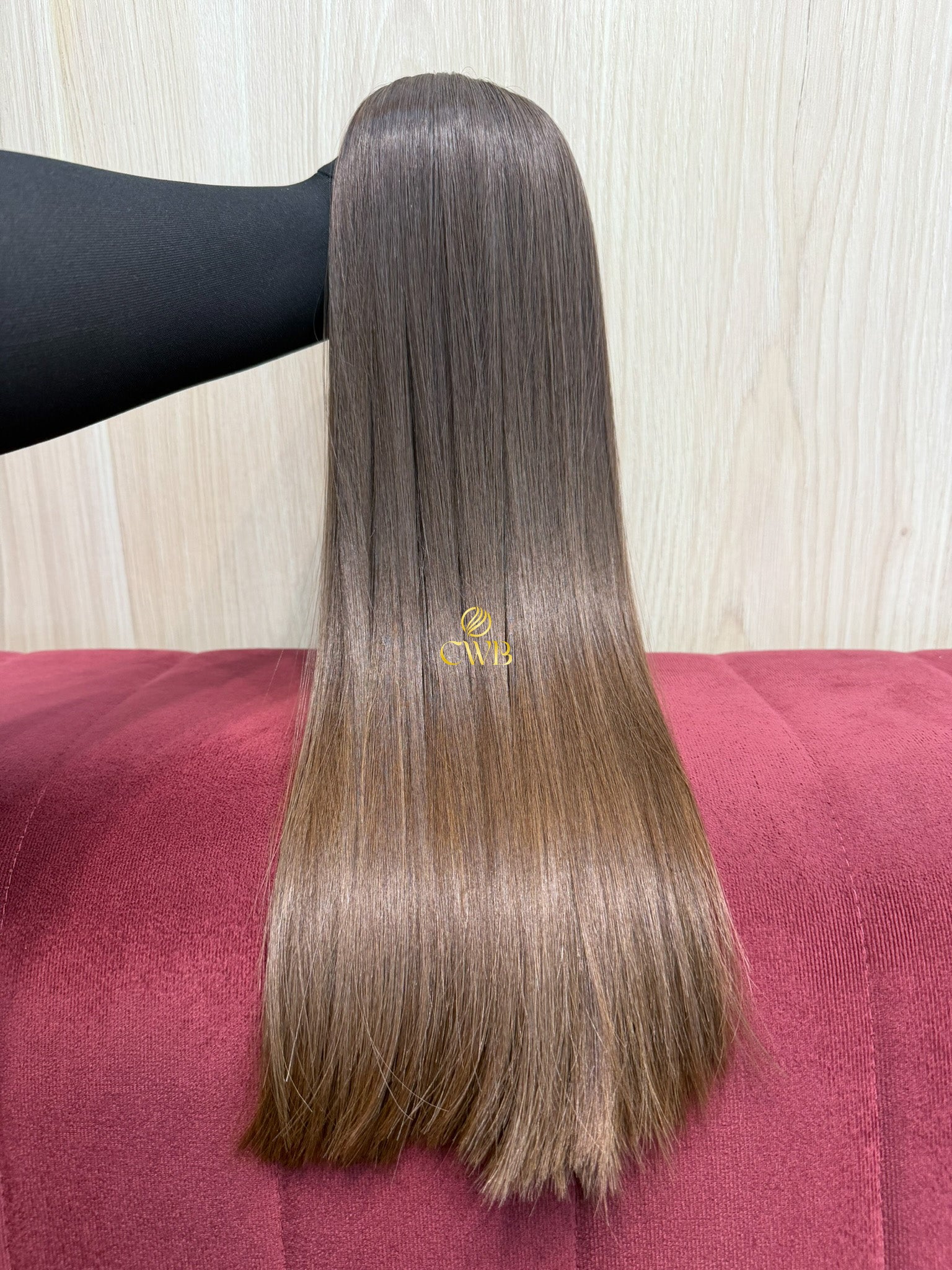 Cabelo Loiro Natural Escuro 52cm 175g Brasileiro do Sul