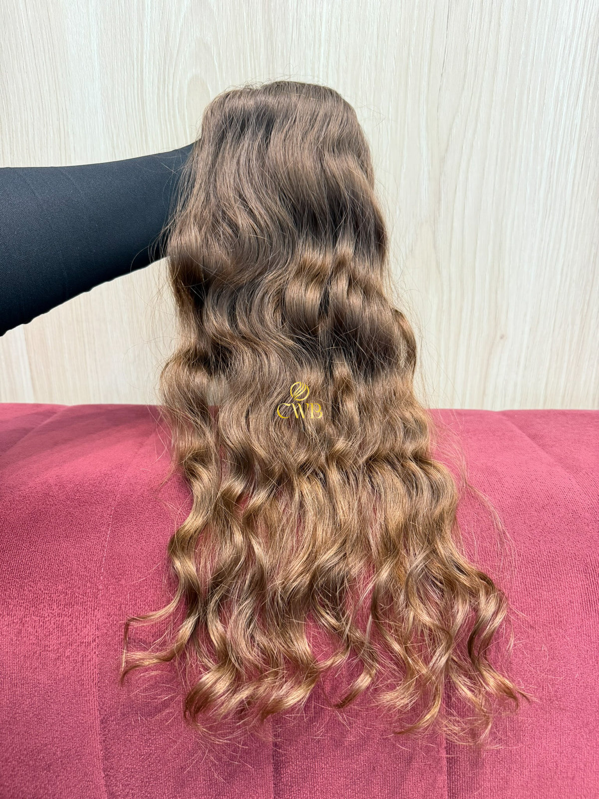 Cabelo Loiro Natural Escuro 53cm 81g Brasileiro do Sul