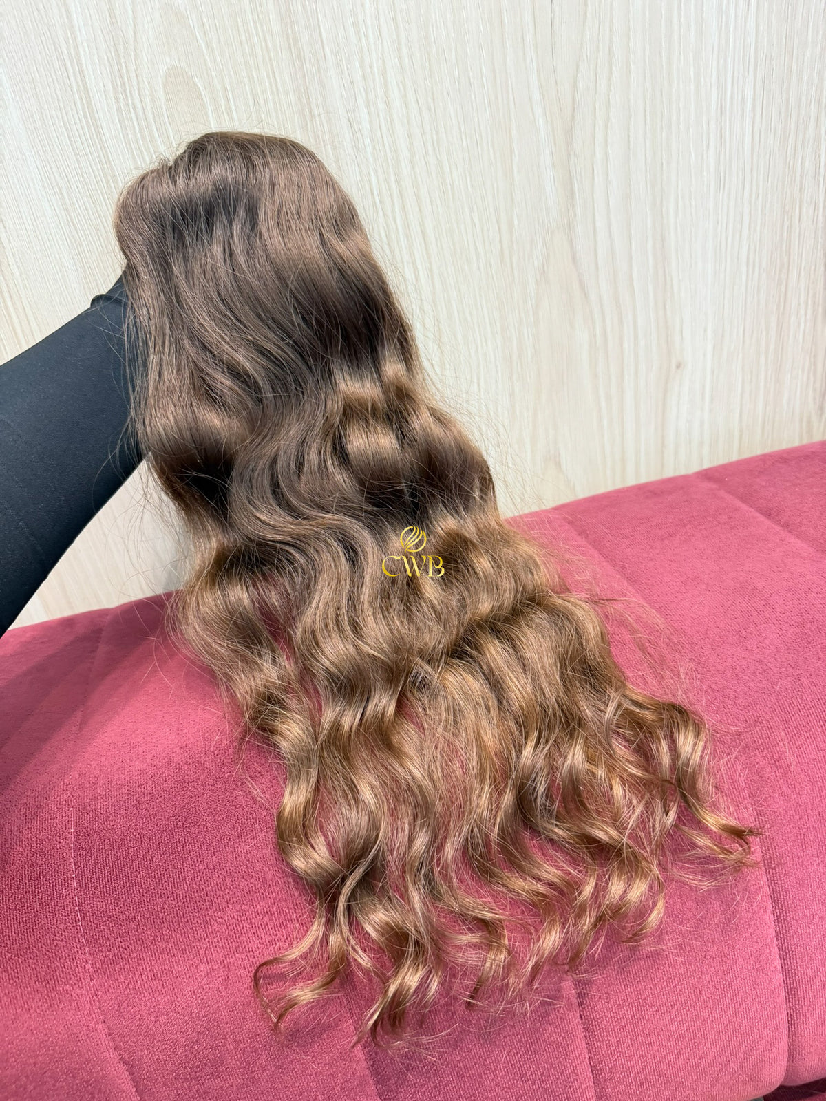Cabelo Loiro Natural Escuro 53cm 81g Brasileiro do Sul