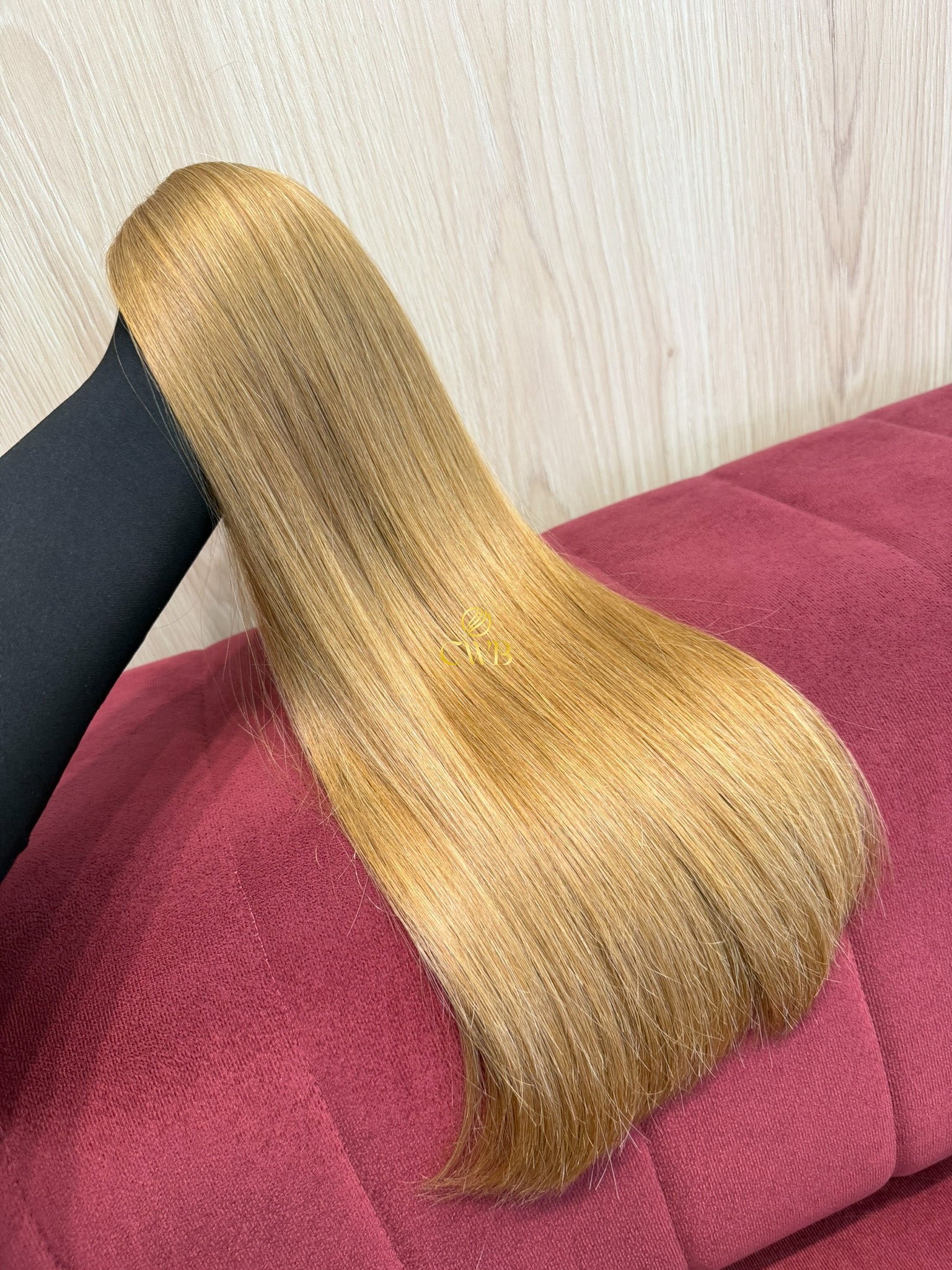 Cabelo Loiro Natural Claro 53cm 113g Brasileiro do Sul