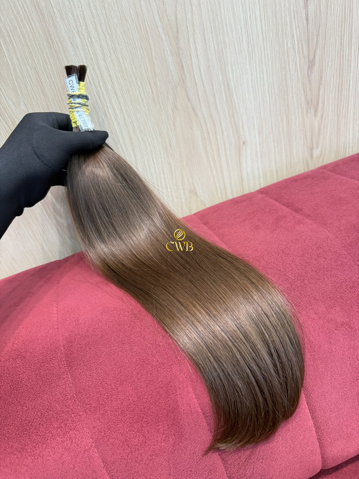 Cabelo Loiro Natural Escuro 50cm 65g Brasileiro do Sul