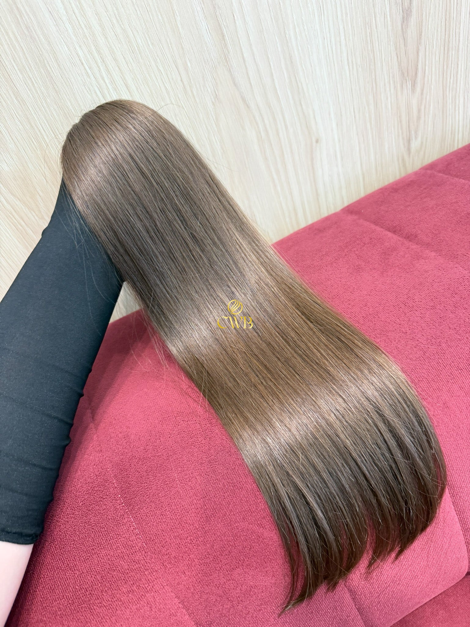 Cabelo Loiro Natural Escuro 50cm 65g Brasileiro do Sul