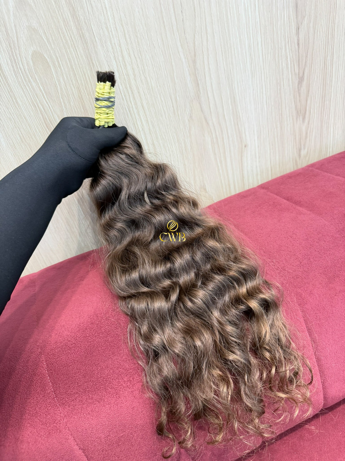 Cabelo Loiro Natural Escuro 51cm 93g Brasileiro do Sul