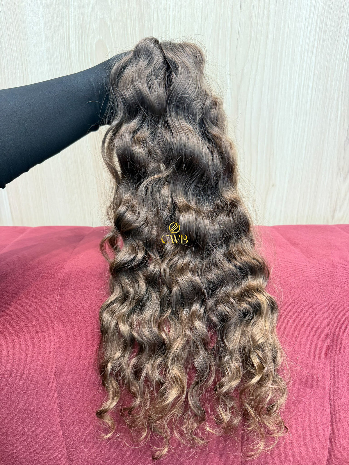 Cabelo Loiro Natural Escuro 51cm 93g Brasileiro do Sul