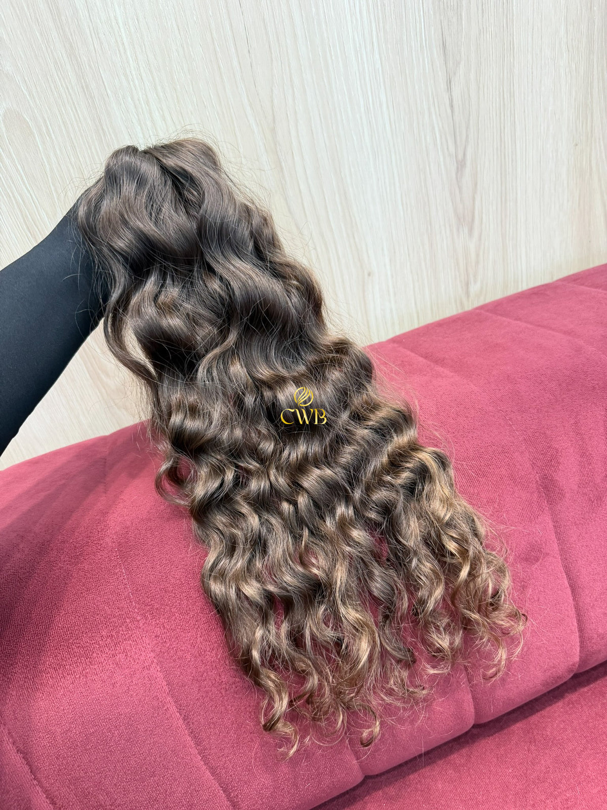 Cabelo Loiro Natural Escuro 51cm 93g Brasileiro do Sul