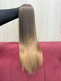 Cabelo Loiro Natural Médio 54cm 87g Brasileiro do Sul