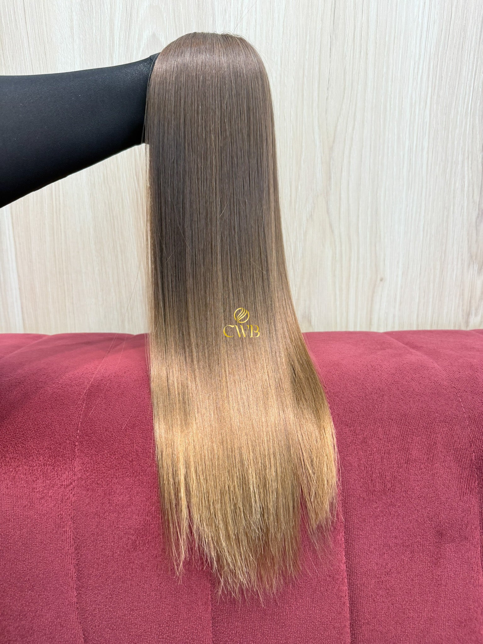 Cabelo Loiro Natural Médio 54cm 87g Brasileiro do Sul