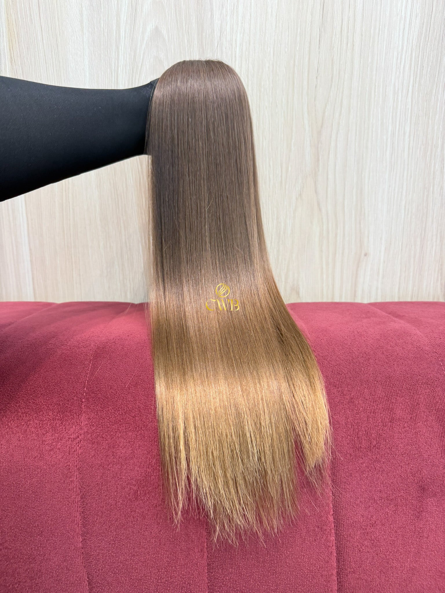 Cabelo Loiro Natural Médio 54cm 87g Brasileiro do Sul