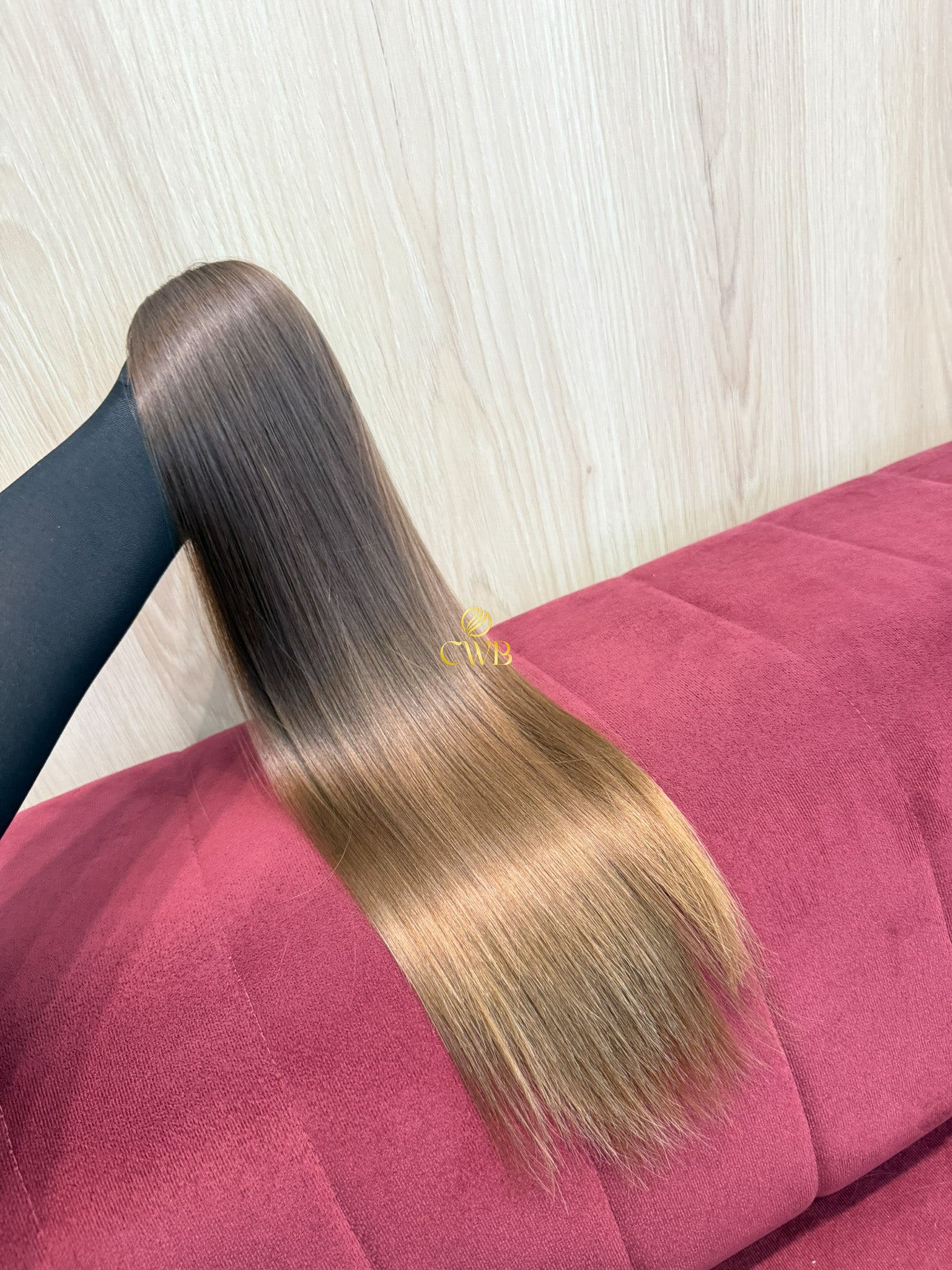 Cabelo Loiro Natural Médio 54cm 87g Brasileiro do Sul