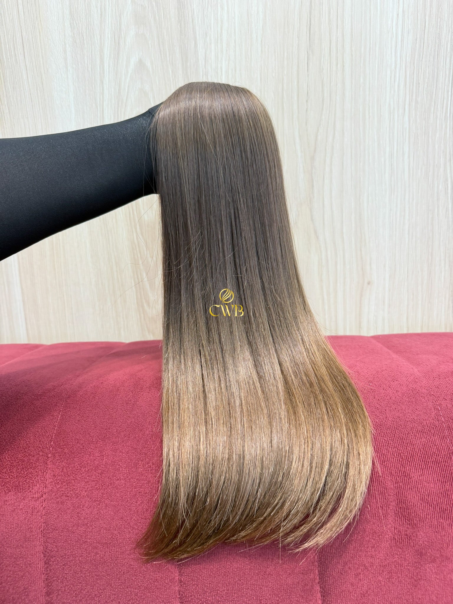 Cabelo Loiro Natural Médio 53cm 132g Brasileiro do Sul