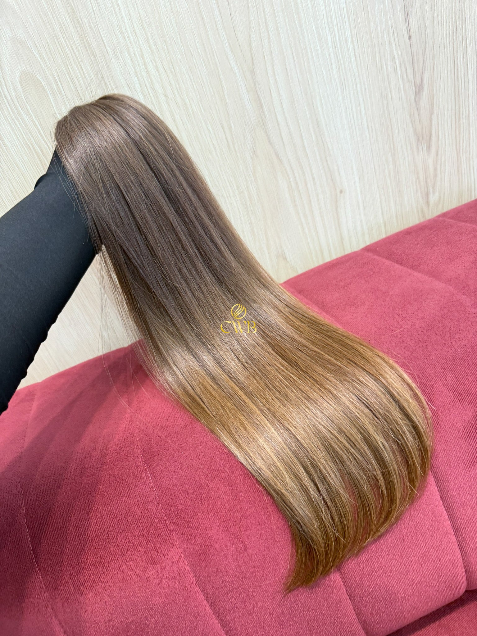 Cabelo Loiro Natural Médio 53cm 94g Brasileiro do Sul