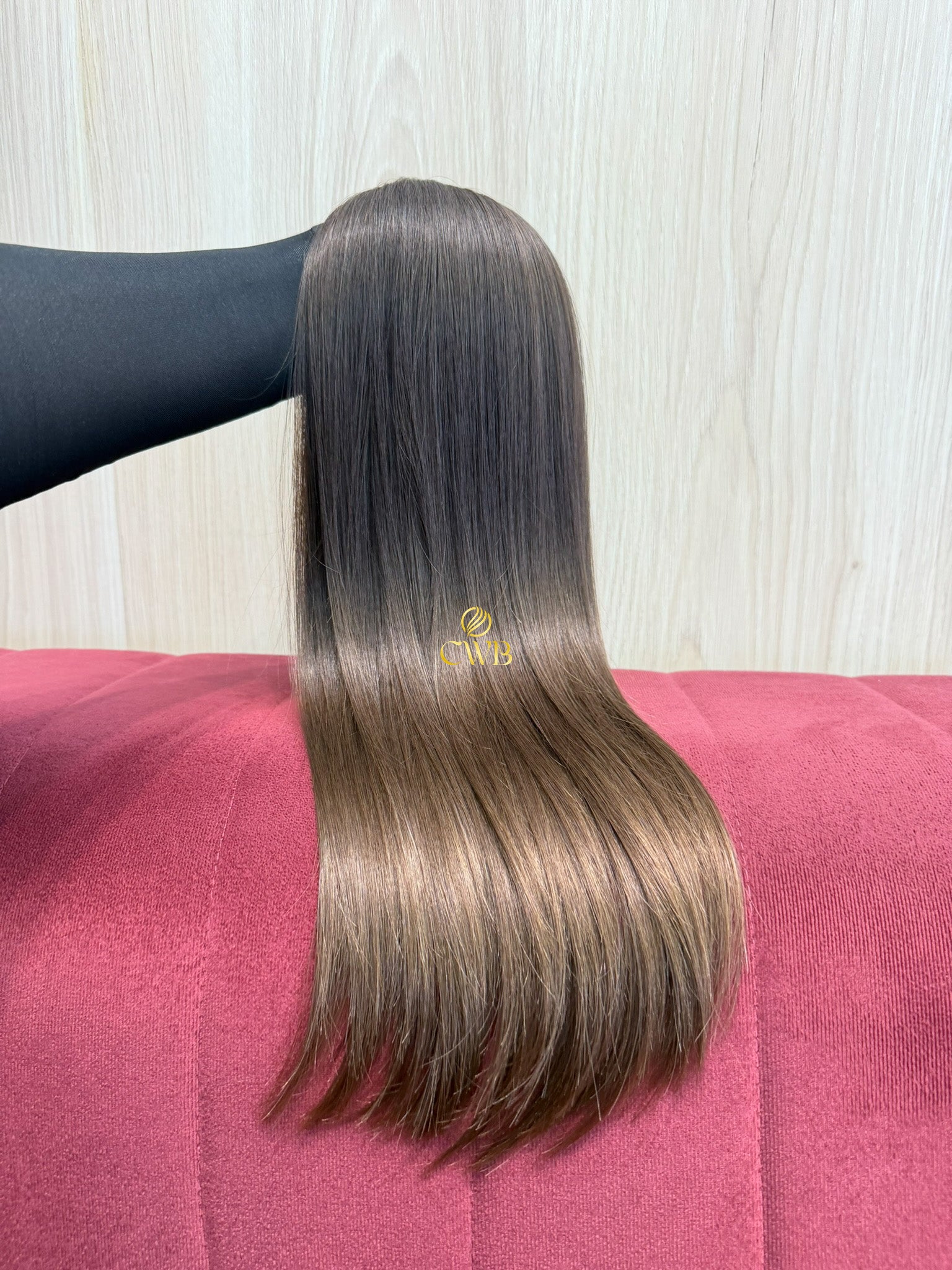 Cabelo Loiro Natural Escuro 53cm 143g Brasileiro do Sul