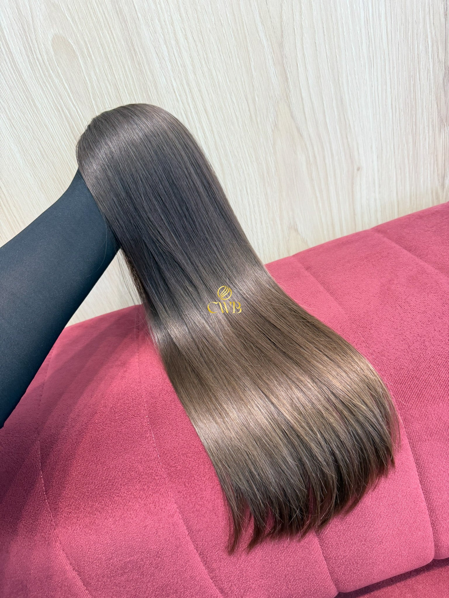 Cabelo Loiro Natural Escuro 53cm 143g Brasileiro do Sul