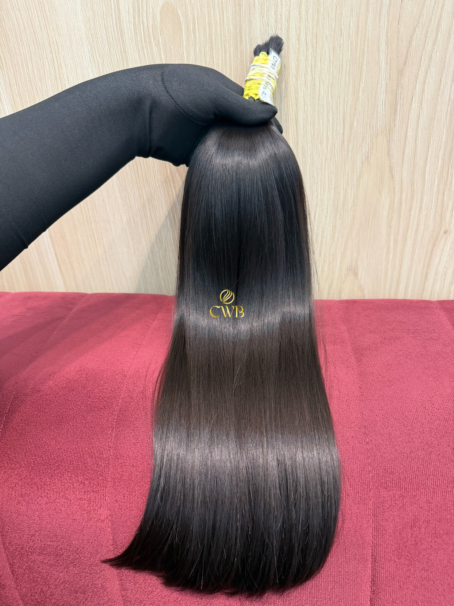 Cabelo Castanho Natural Médio 51cm 108g Brasileiro do Sul