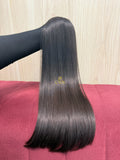 Cabelo Castanho Natural Médio 51cm 108g Brasileiro do Sul