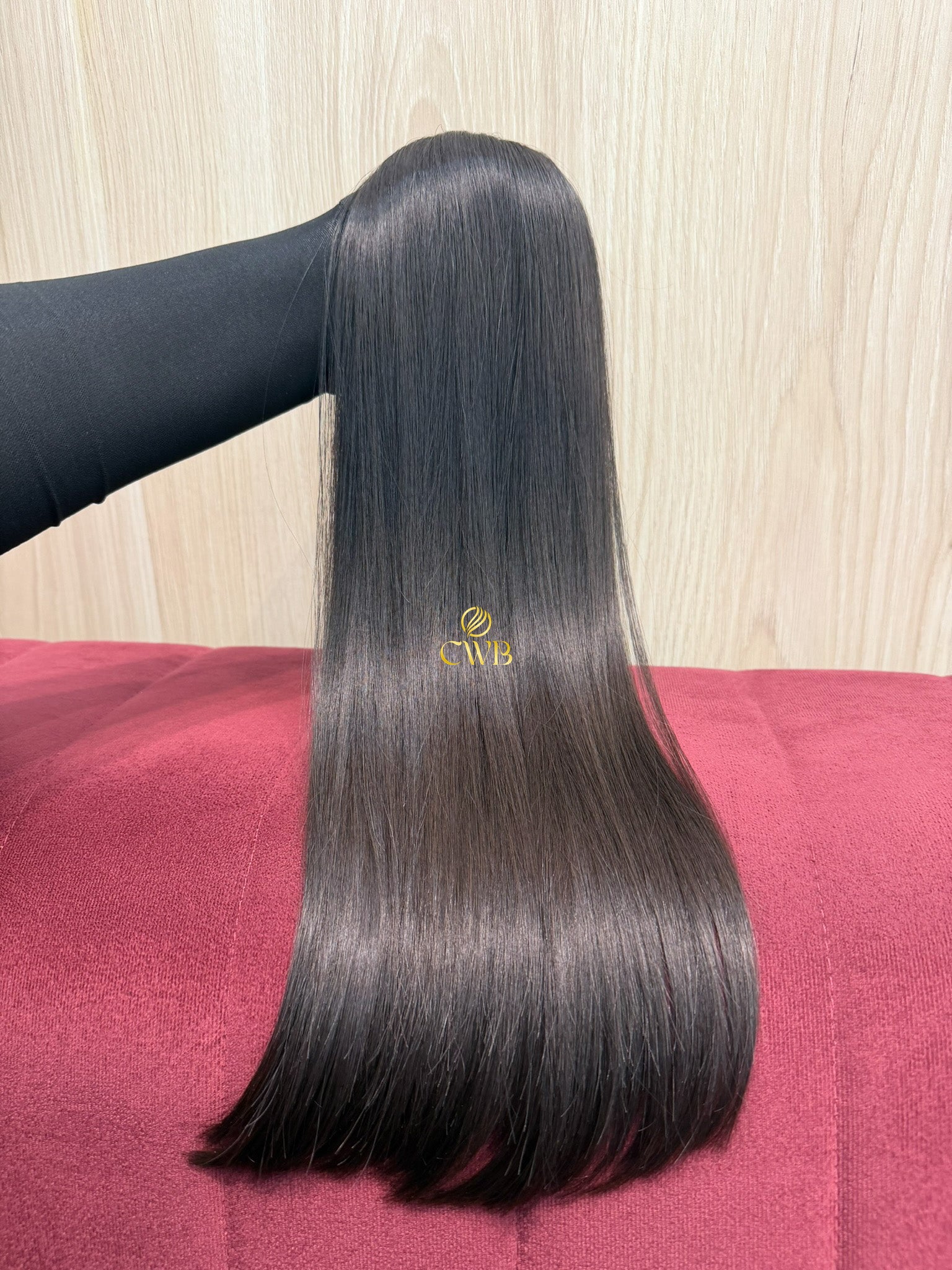 Cabelo Castanho Natural Médio 51cm 108g Brasileiro do Sul