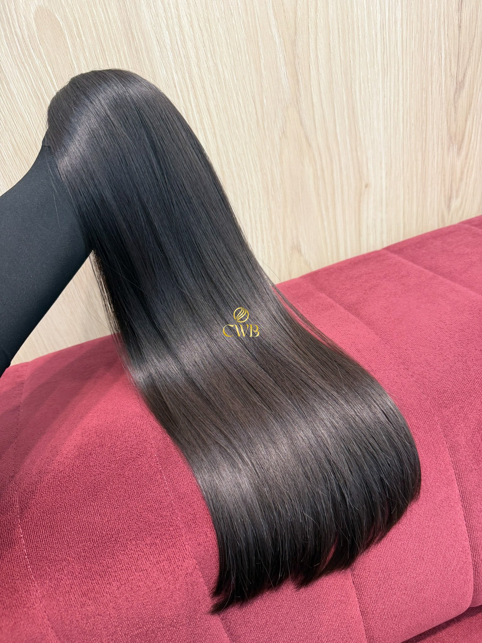 Cabelo Castanho Natural Médio 51cm 108g Brasileiro do Sul