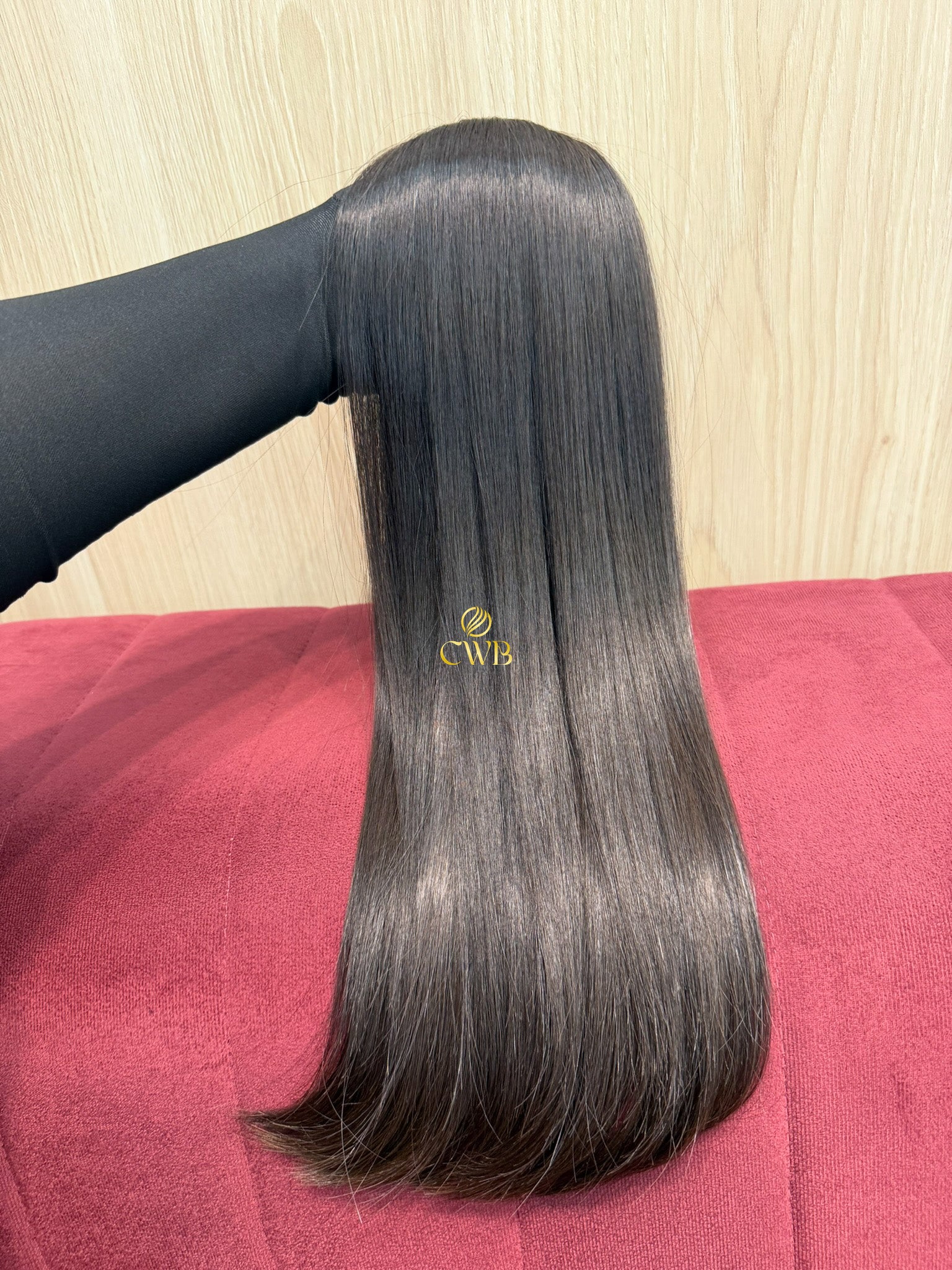 Cabelo Castanho Natural Médio 52cm 120g Brasileiro do Sul