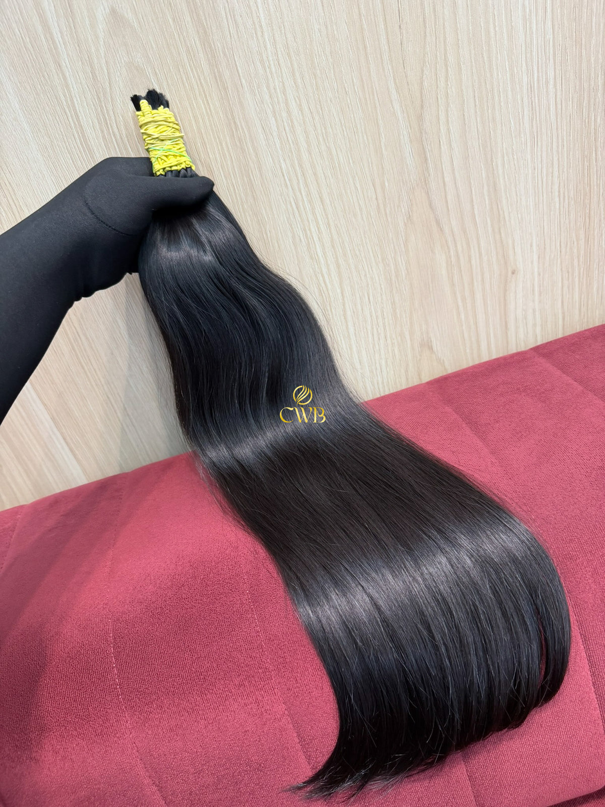 Cabelo Castanho Natural Escuro 58cm 119g Brasileiro do Sul