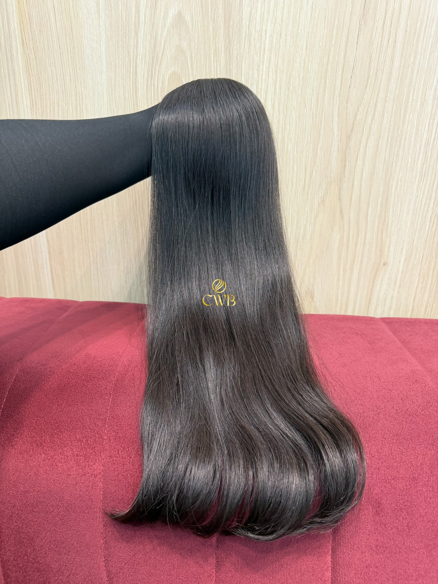 Cabelo Castanho Natural Escuro 56cm 100g Brasileiro do Sul