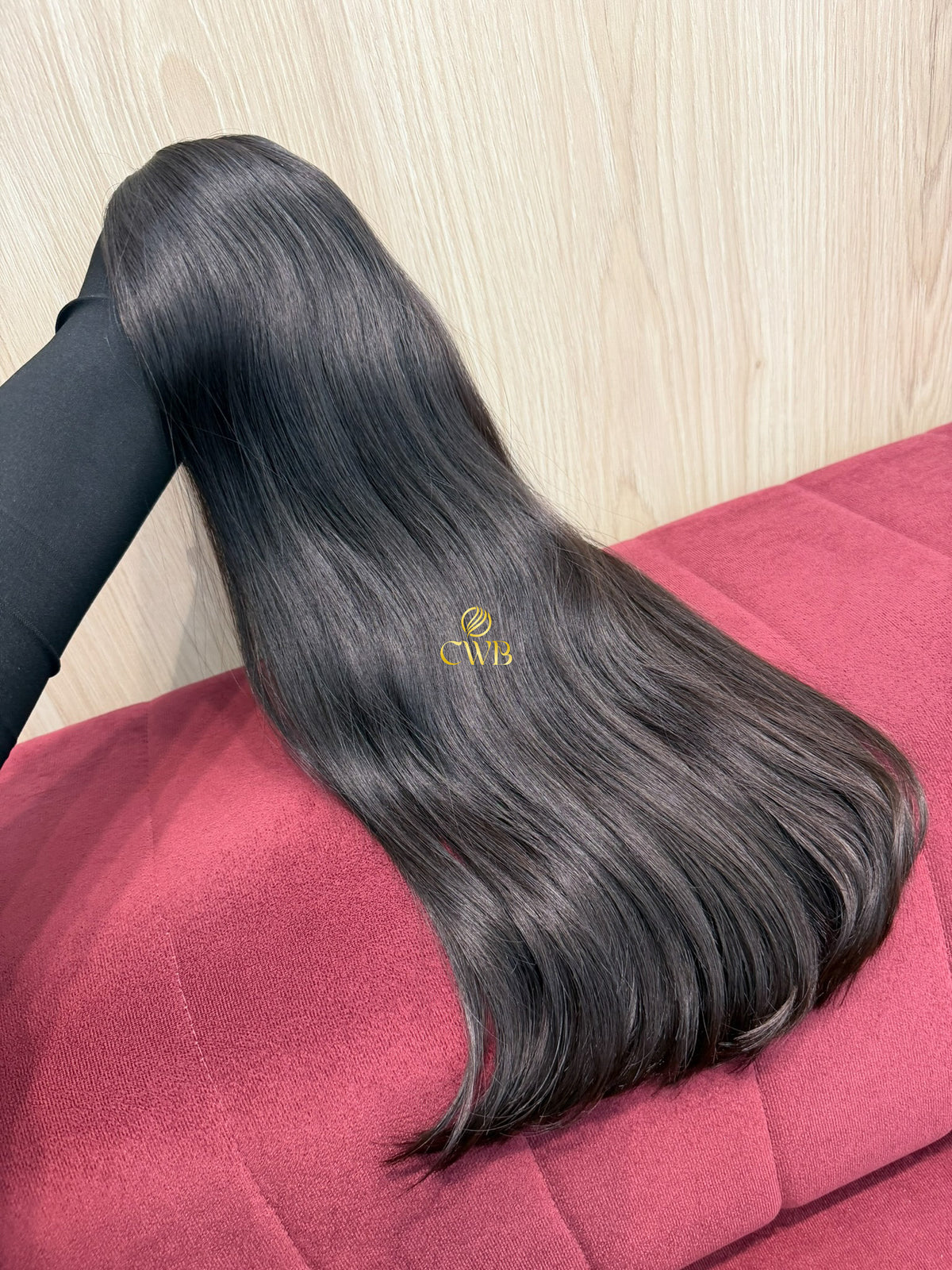 Cabelo Castanho Natural Escuro 55cm 173g Brasileiro do Sul