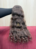 Cabelo Castanho Natural Claro 51cm 101g Brasileiro do Sul