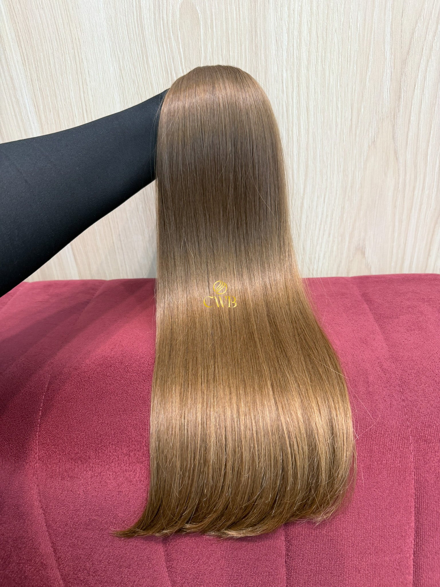 Cabelo Loiro Natural Médio 57cm 186g Brasileiro do Sul