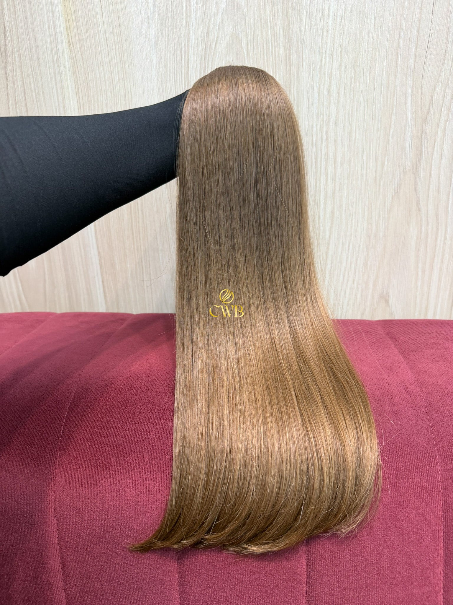 Cabelo Loiro Natural Médio 57cm 186g Brasileiro do Sul