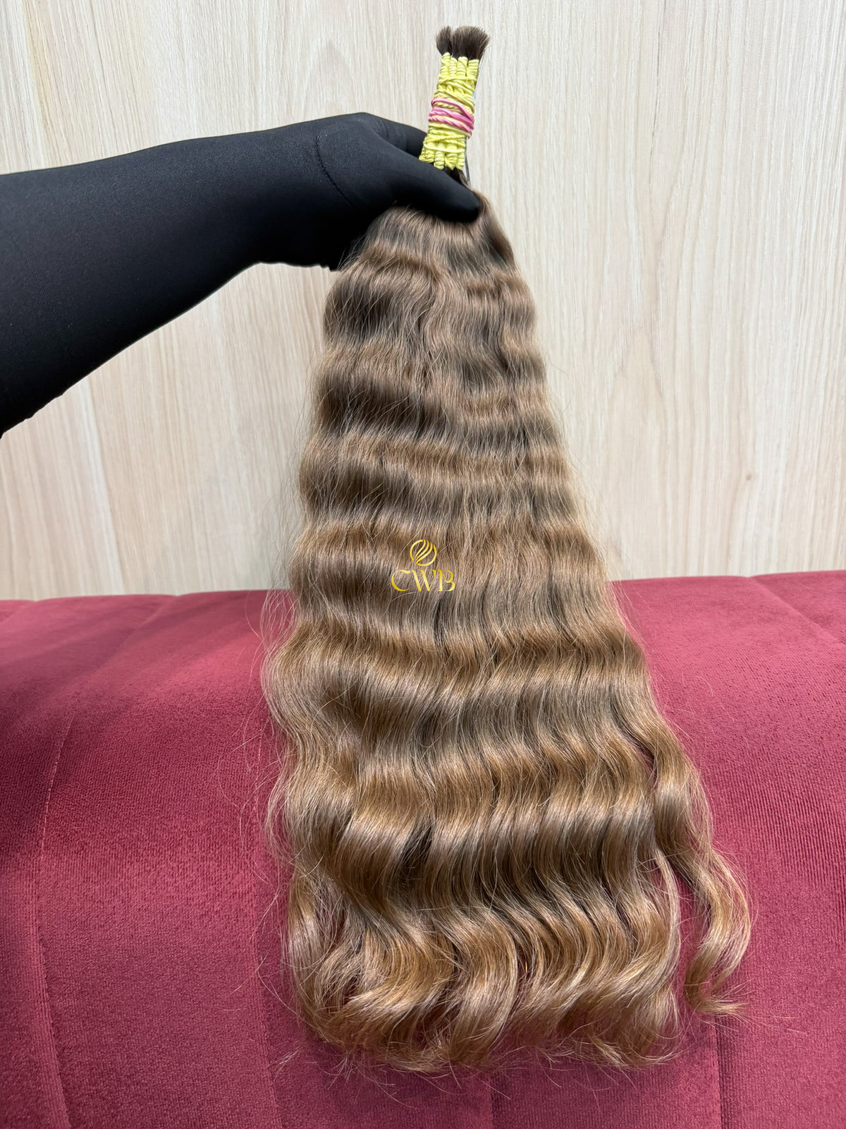 Cabelo Loiro Natural Médio 55cm 94g Brasileiro do Sul