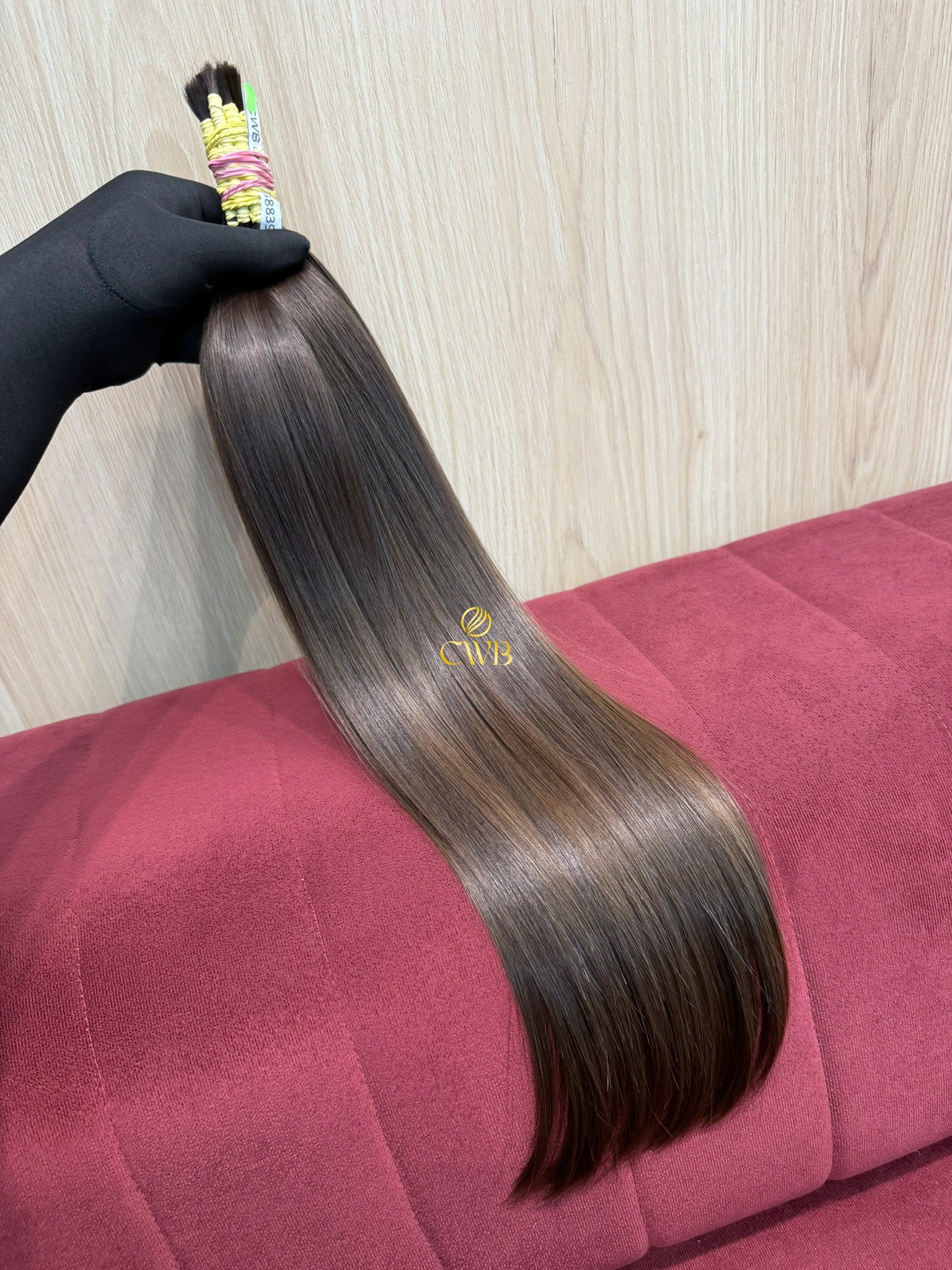 Cabelo Loiro Natural Médio 56cm 74g Brasileiro do Sul