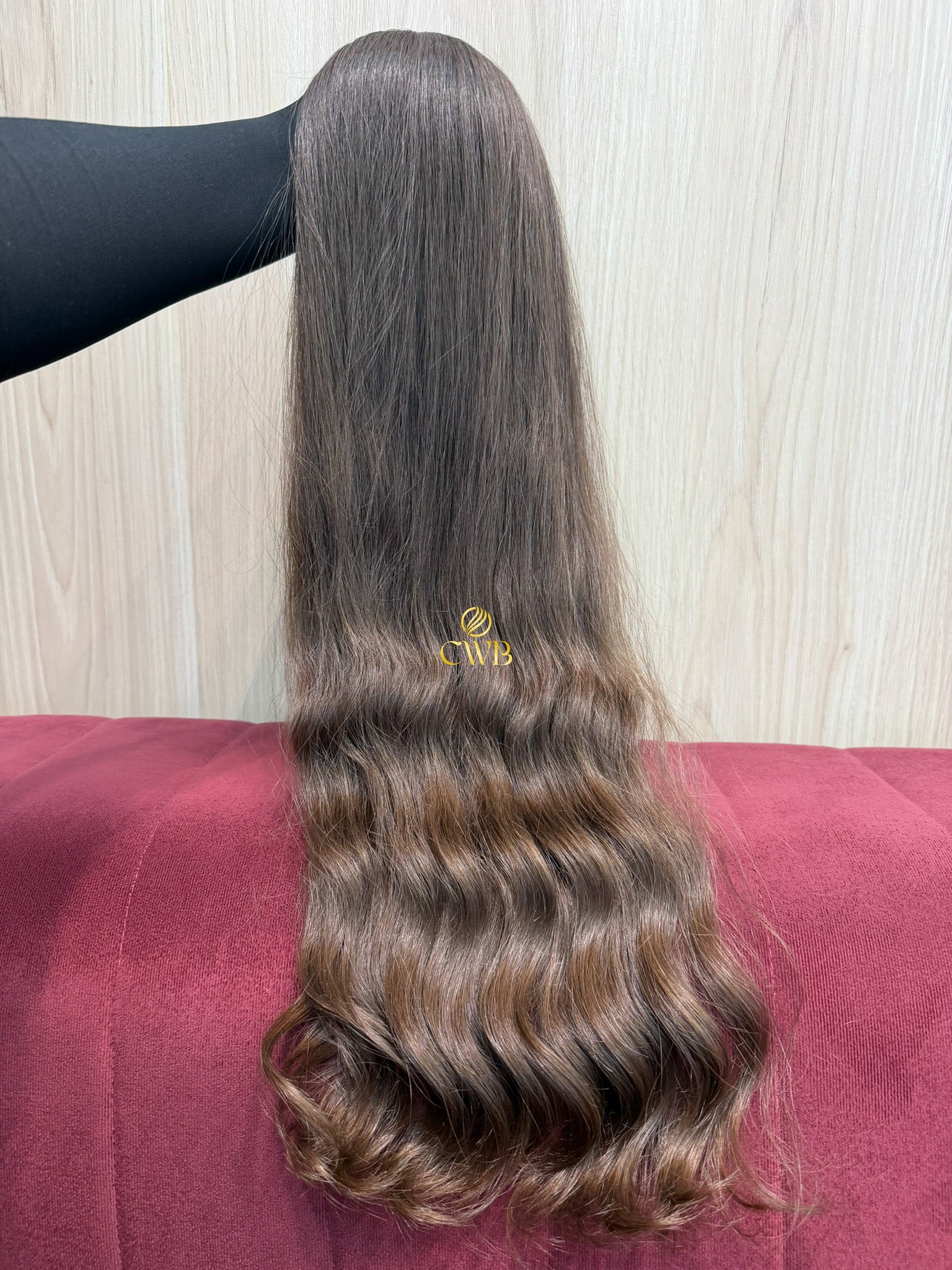 Cabelo Loiro Natural Escuro 70cm 182g Brasileiro do Sul