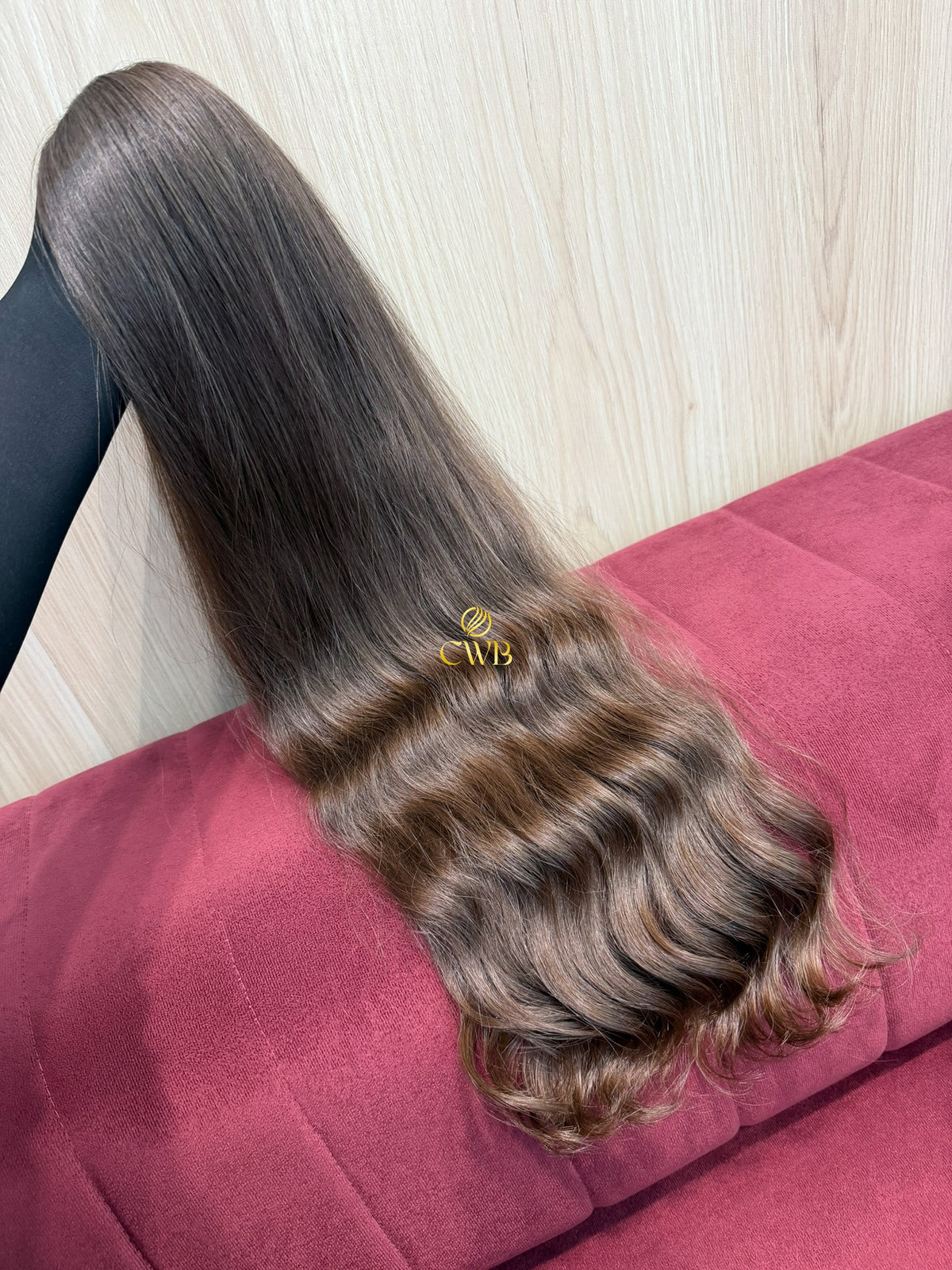 Cabelo Loiro Natural Escuro 70cm 182g Brasileiro do Sul