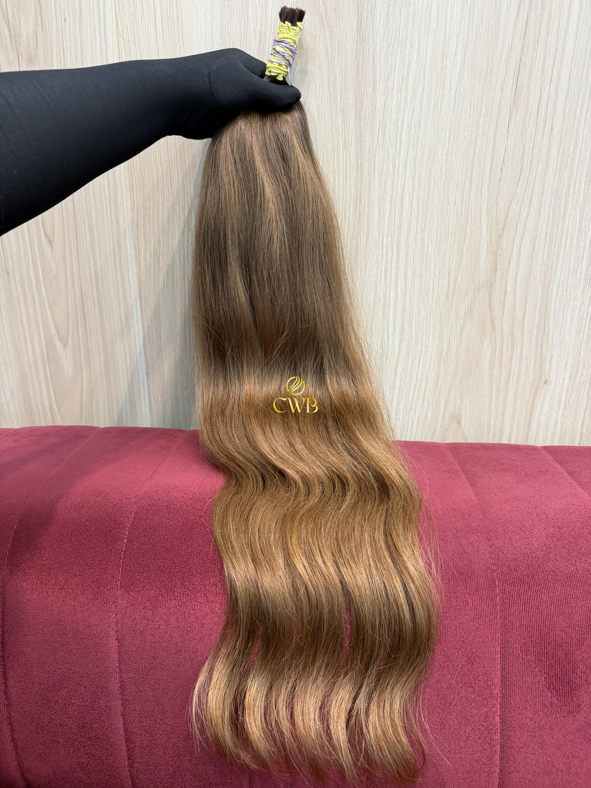 Cabelo Loiro Natural Claro 73cm 103g Brasileiro do Sul